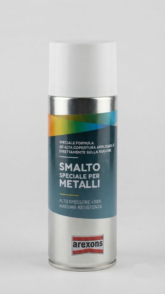 Smalto speciale per metalli ALLUMINIO RUOTE SPRAY (400Ml.)