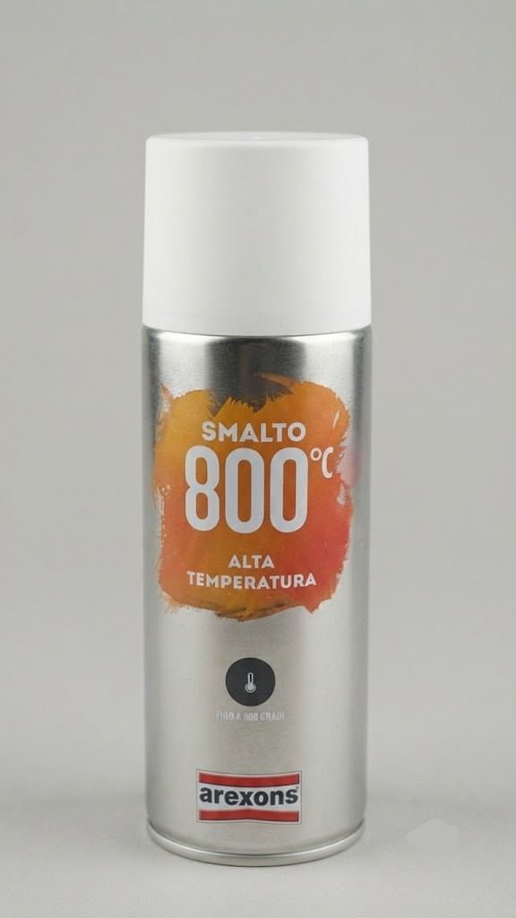 Smalto 800°C Alta Temperatura Spray da (400Ml.) (Vari colori)