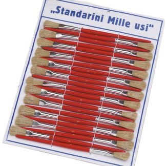 Cartella pennelli Standarini 128 (24Pz) (Varie dimensioni Setola)