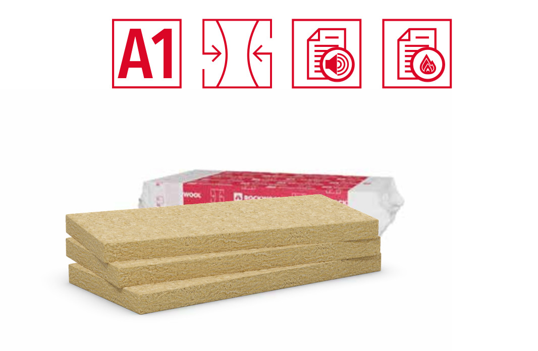 Pannello isolante in Lana di Roccia 211 (120x60x4cm) (Al MQ)