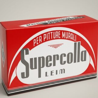Confezione Supercolla Rossa per Pitture Murali LEIM (40Pz)
