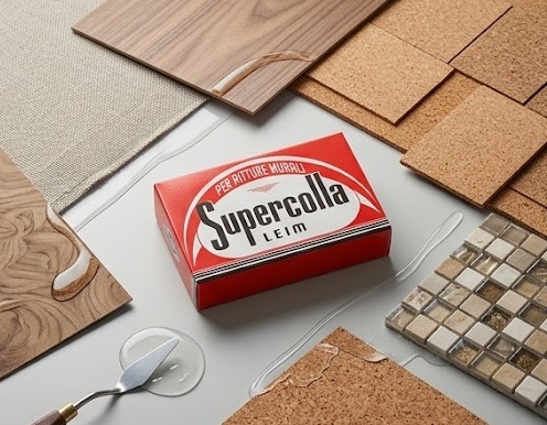 Confezione Supercolla Rossa per Pitture Murali LEIM (40Pz) - immagine 3