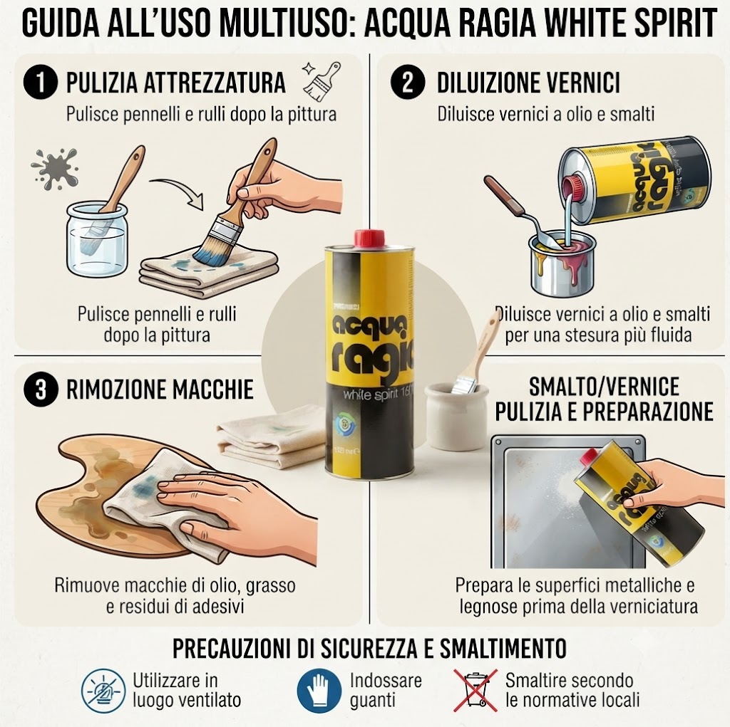 Acquaragia WHITE SPIRIT 150 (1 Lt) - immagine 3